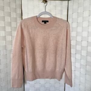 Ann Taylor 100% Cashmere Soft Pink Sweater Women’s Small